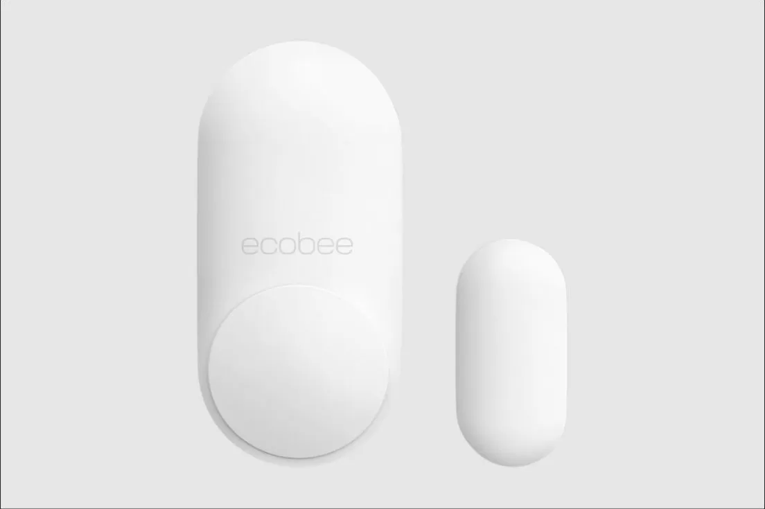 ecobee SmartSensor for Doors and Windows, front view